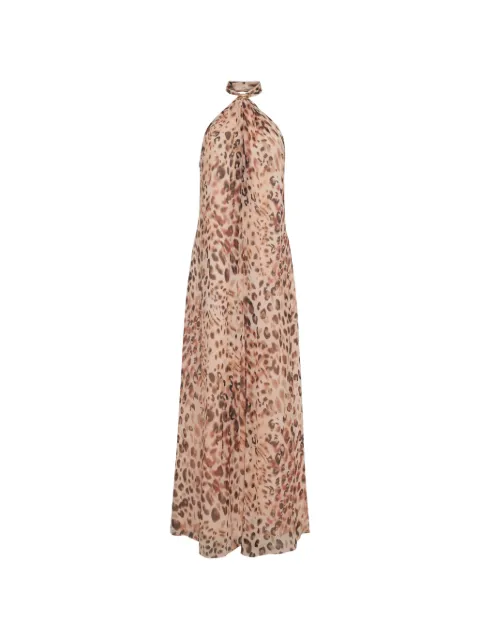 Cara Cara Marion halterneck maxi dress Neutrals 1021CHBL