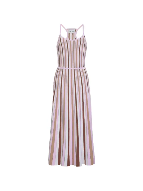 Cara Cara Margie striped midi dress Pink 9612BLUS