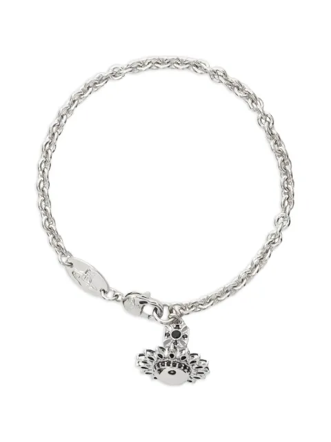 Vivienne Westwood Pre-Owned 2020s Jordana rhinestone bracelet Silver 1049643
