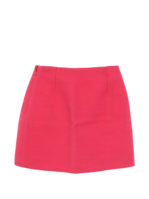 Christian Dior Pre-Owned 2010s dart-detail mini skirt Pink 1037562