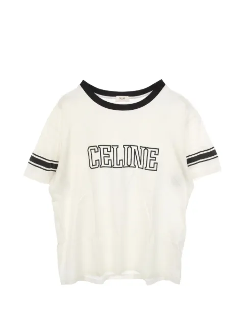 Celine Pre-Owned 2010s short-sleeve T-shirt White 1036571