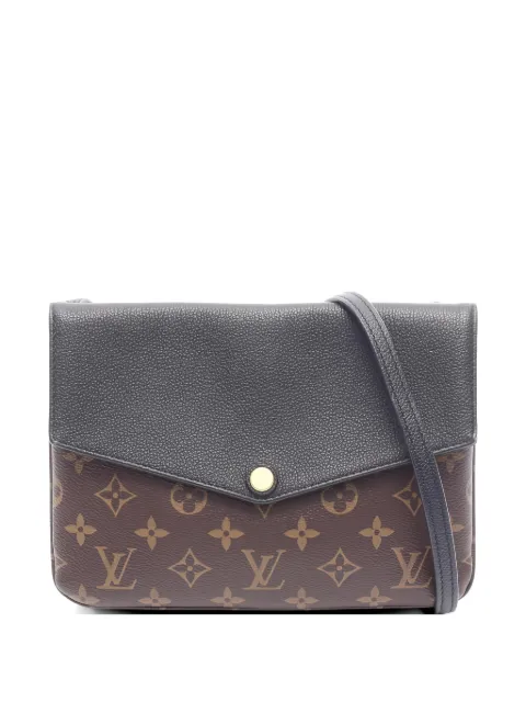 Louis Vuitton Pre-Owned 2016 Twice Monogram leather shoulder bag Brown 1049439SD0186