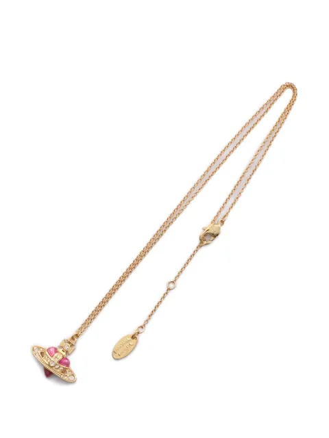 Vivienne Westwood Pre-Owned 2020s London pendant necklace Gold 1049624