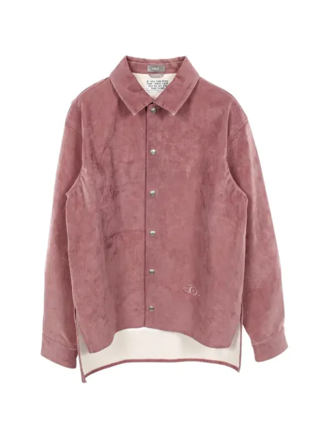 Christian Dior Pre-Owned 2000s x Travis Scott Cactus Jack embroidered jacket Purple 1047410