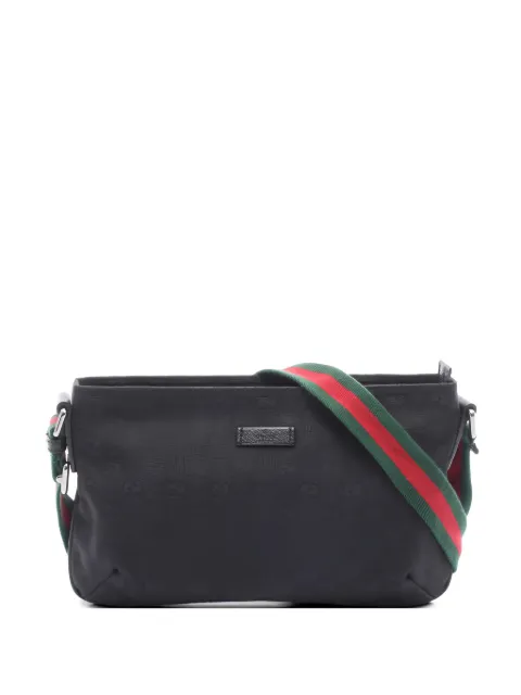 Gucci Pre-Owned 2010 Sherry Line GG shoulder bag Black 1050174