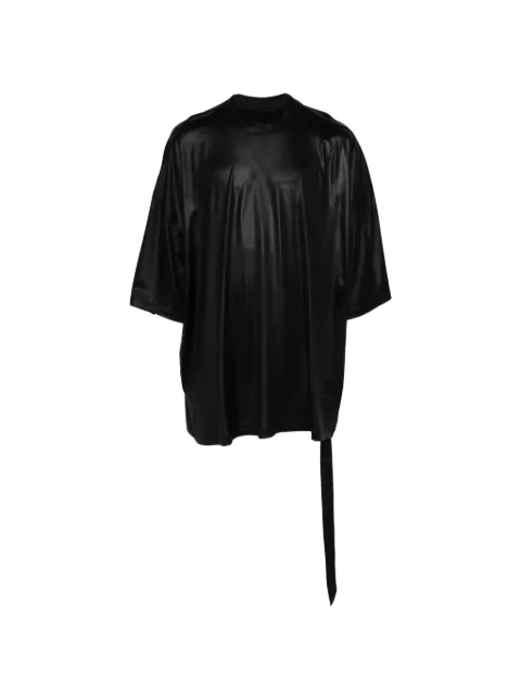 Rick Owens DRKSHDW Tommy T tie-detail T-shirt Black DU01F4259JL