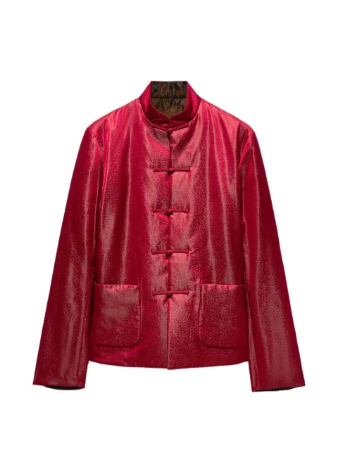 Shanghai Tang reversible pocket jacket Red Z2MRO227DN