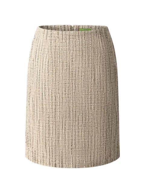 Shanghai Tang textured skirt Neutrals Z2WRS115GP