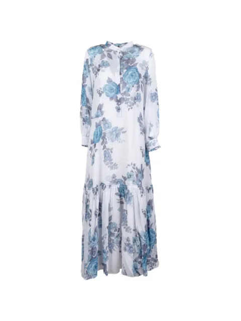 Marella floral ruffled dress White 2613221231200MULINO003