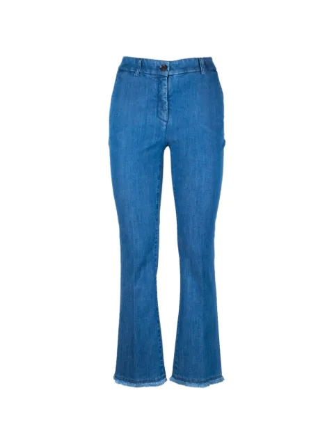 Via Masini 80 frayed trousers Blue P26M636LP904