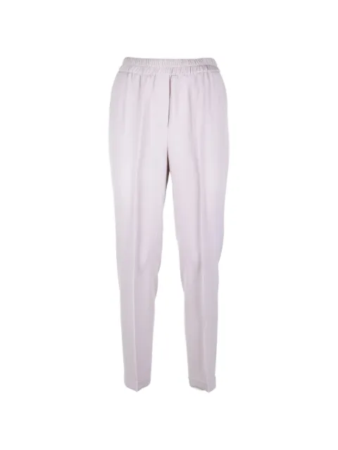 Via Masini 80 elasticated trousers Purple P26M722A42
