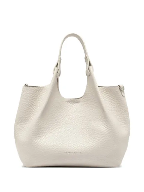 GIANNI CHIARINI Dua leather tote bag White BS9719RNGDBLTU211