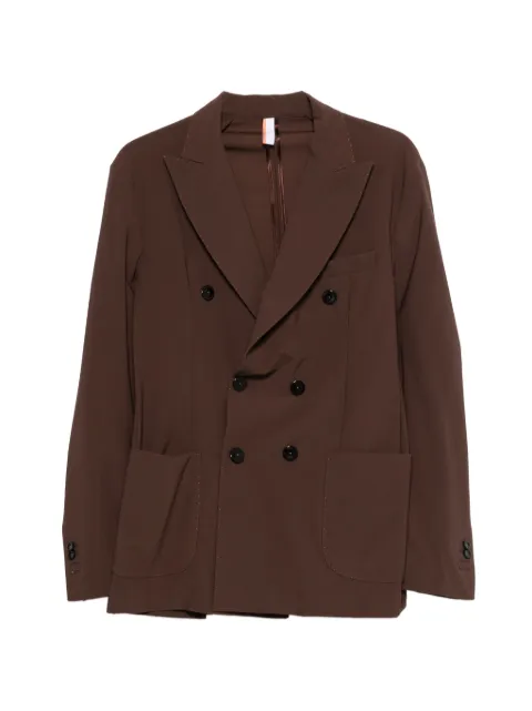 PMDS Eritea double-breasted blazer Brown JK3782568ERITEA0092