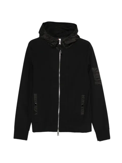 PMDS Sipho hooded zip jacket Black SW743568SIPHOFLEECE0020