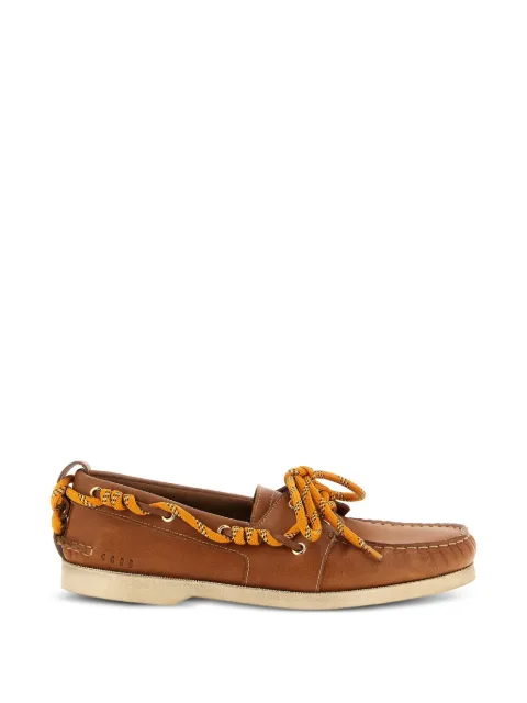 Golden Goose Cruise loafers in tobacco-colored leather Brown GMF00883F008317