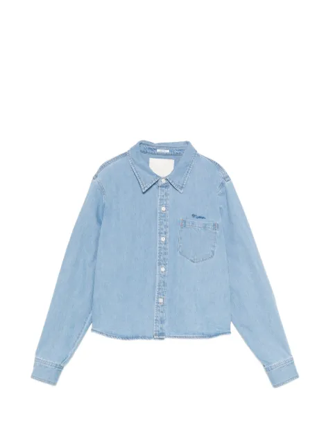 MOTHER Honor Roll shirt Blue 214261230