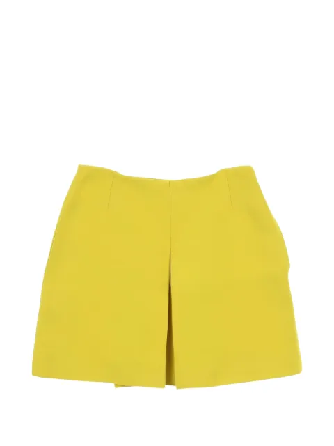 Christian Dior Pre-Owned 2010s mini skirt Yellow 1037561