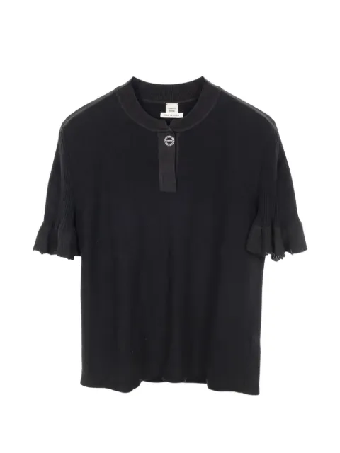 Hermès Pre-Owned 2000s Parfroy Remix knitted top Black 1046118