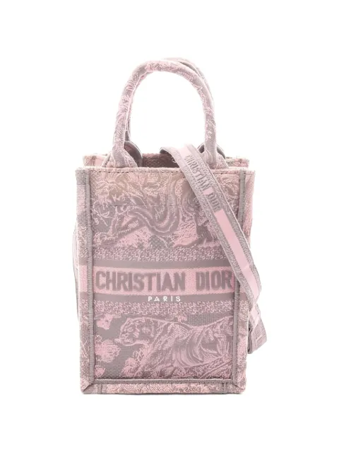 Christian Dior Pre-Owned 2000s mini Book handbag Pink 1049504