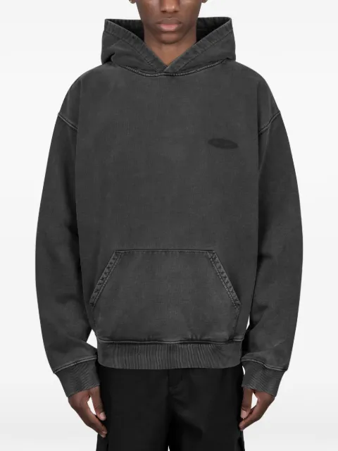 Bram’s Fruit logo-detail hoodie Grey 1150BLACK