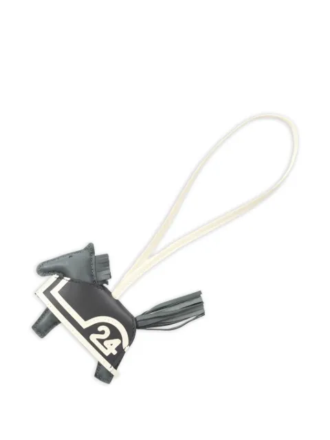 Hermès Pre-Owned 2025 PM Rodeo horse bag charm Grey 1050162K
