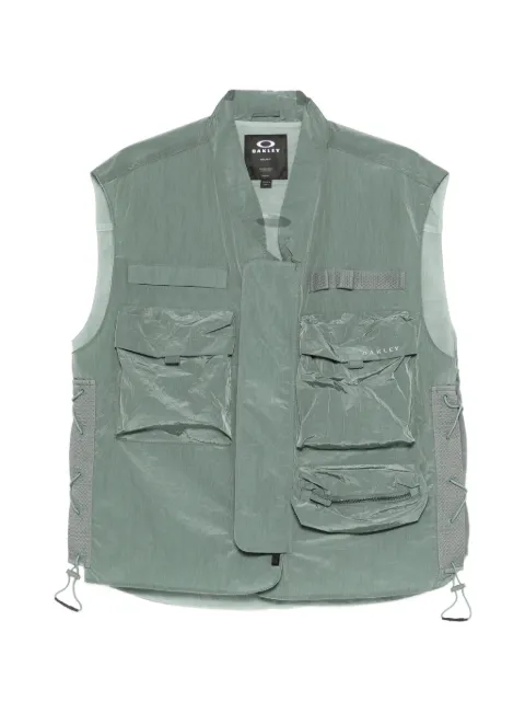 Oakley zip-fastening pocket gilet Green FOA407948