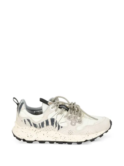 FLOWER MOUNTAIN Yamano 3 animal-print sneakers White YAMANO3631N36