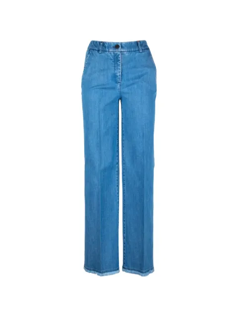 Via Masini 80 frayed jeans Blue P26M612LP904