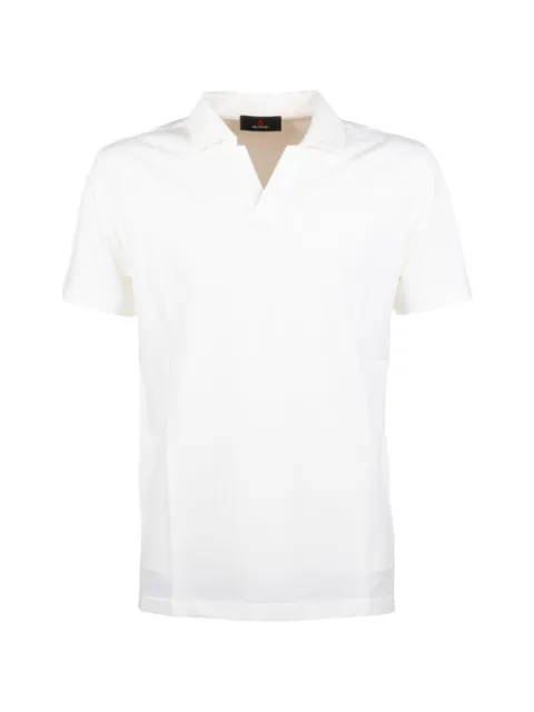 Peuterey V-neck polo shirt White PEU584799012182730