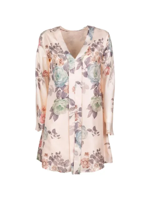 Marella floral-print mini dress Neutrals 2613221171200SAMBA001