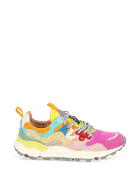 FLOWER MOUNTAIN Yamano 3 multicoloured sneakers Pink YAMANO3011L43