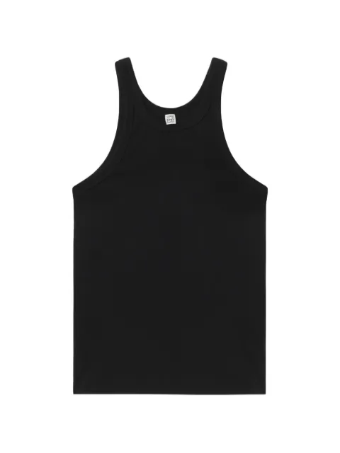 TOTEME round-neck tank top Black 211437772F24