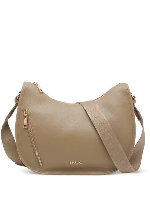 LIU JO logo-detail crossbody bag Neutrals AA6215E101201679