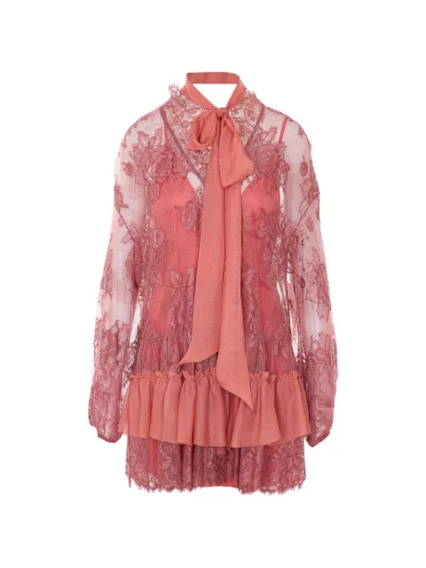 Aniye By ruffled mini dress Pink 18503502478
