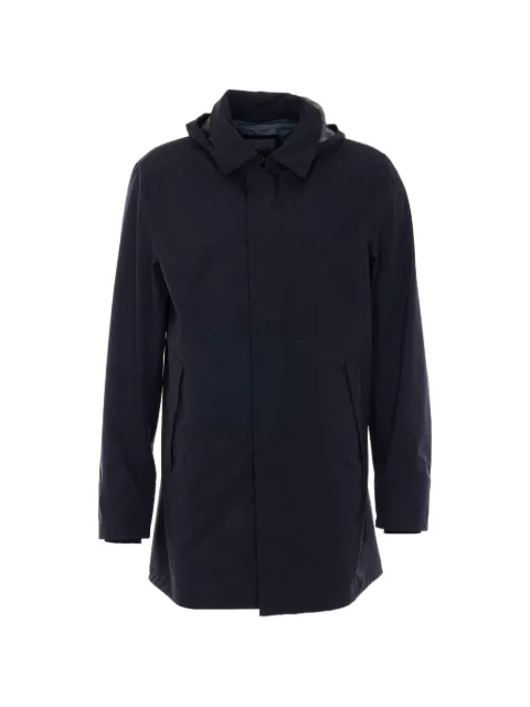 Herno removable-hood raincoat Blue IM000349U128369300