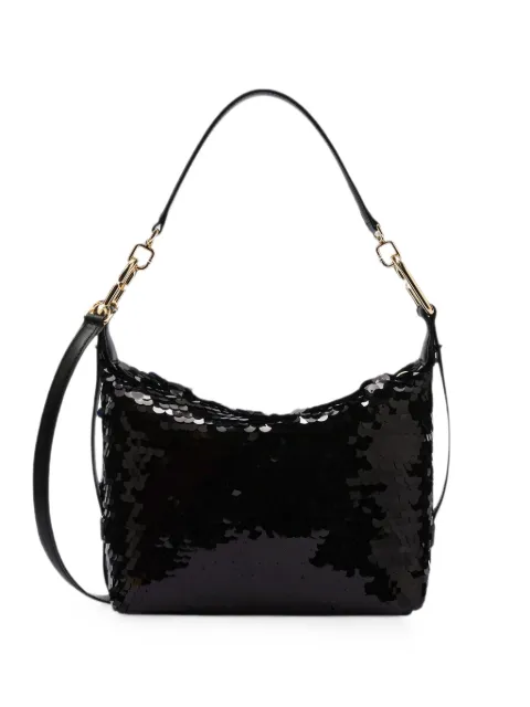 Furla Tonie sequin shoulder bag Black WE00877BX4432