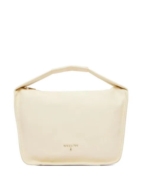 Patrizia Pepe logo-plaque tote bag Neutrals 8B0314L177W405