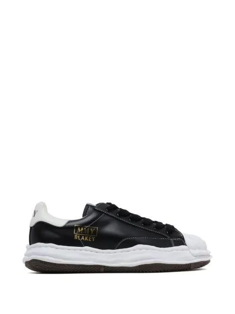 Maison MIHARA YASUHIRO Blakey leather sneakers Black A06FW702BLACKN