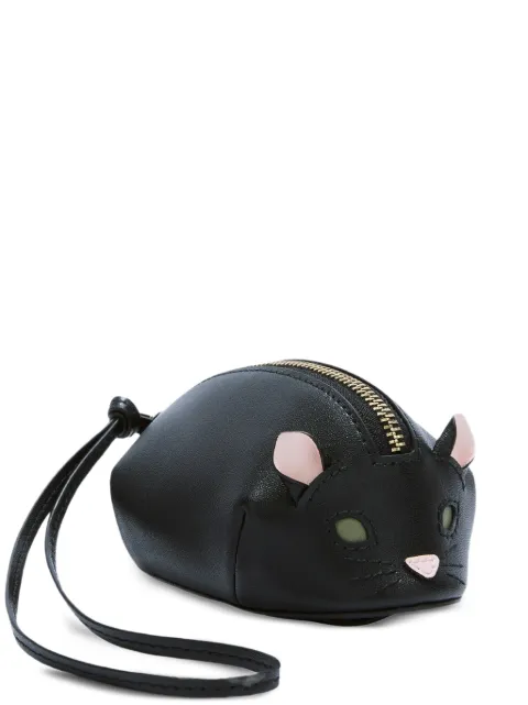 Furla Allegra animal leather coin case Black WP00603BX31041007