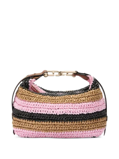 Furla Tonie striped shoulder bag Pink WE00899BX44471007