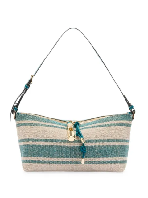 Furla Debby striped shoulder bag Blue WE00865BX4353