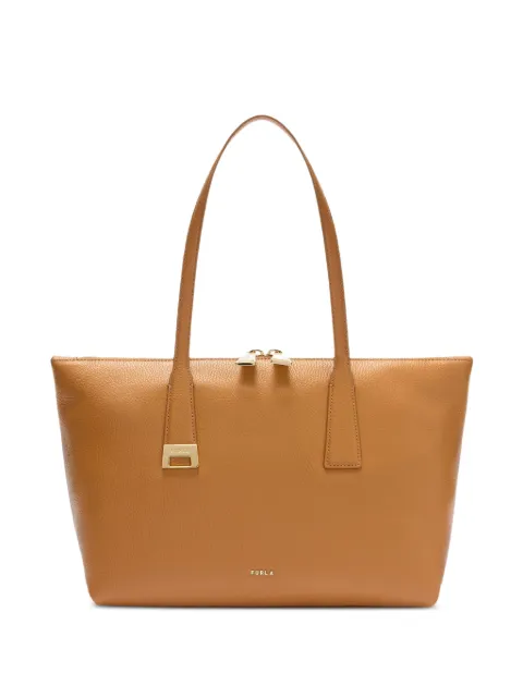 Furla Olivia calf leather tote bag Brown WB01977HSF0001007
