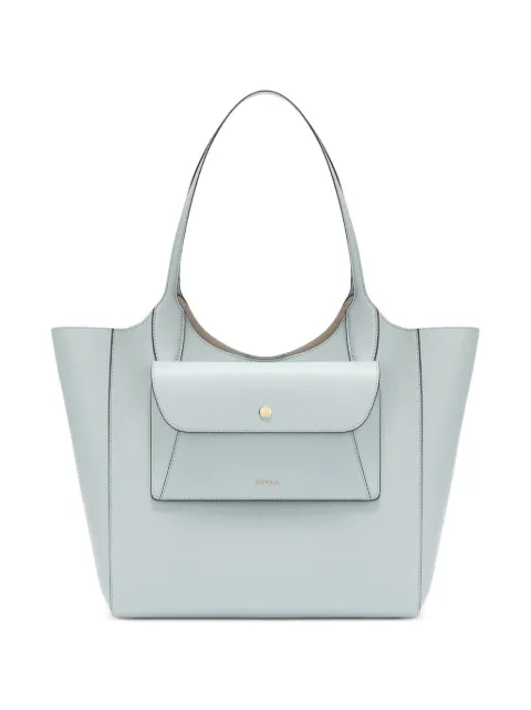 Furla Lea M pocket tote bag Blue WB01941ARE0001007