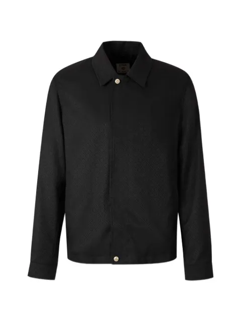 Casablanca patterned shirt jacket Black MSP26JK44301