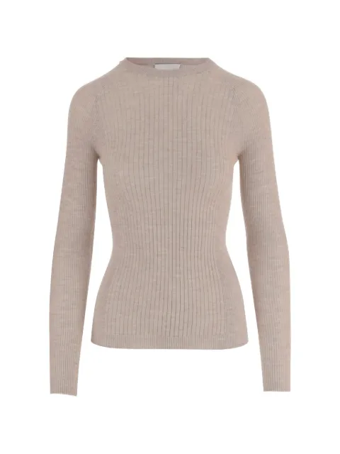 SA SU PHI long-sleeved ribbed T-shirt Neutrals S266710820