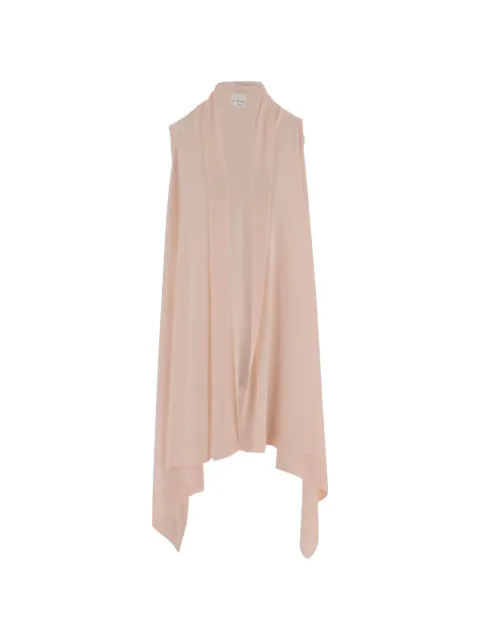SA SU PHI sleeveless open vest Pink S267360200