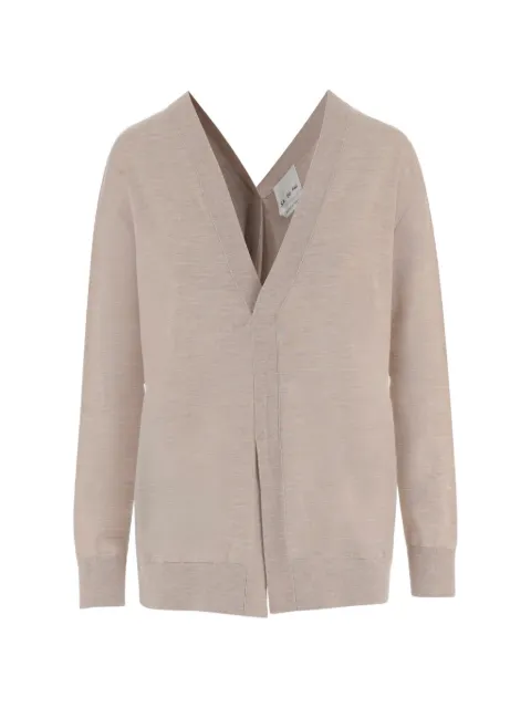 SA SU PHI V-neck sweater Neutrals S266730820