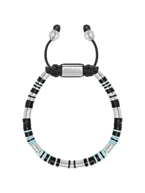Nialaya Jewelry beaded bracelet Silver MCRS028