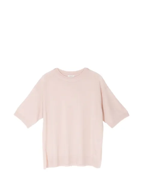 Lafayette 148 crewneck superfine merino sweater Pink MWEX9RKM67
