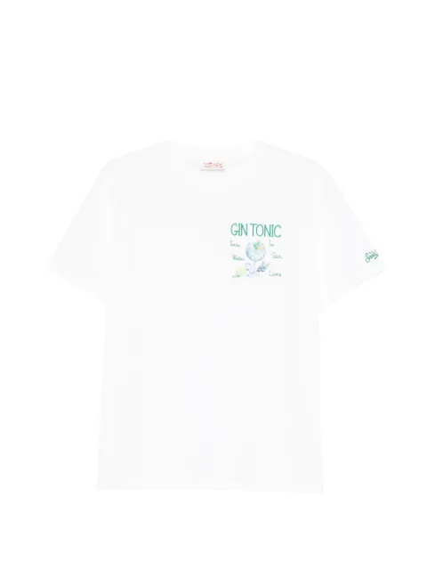 MC2 Saint Barth Portofino graphic-print T-shirt White POT0001